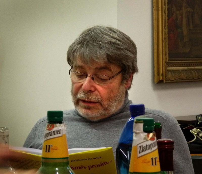 Radim Uzel čte ze své tvorby Radim Uzel čte ze své tvorby